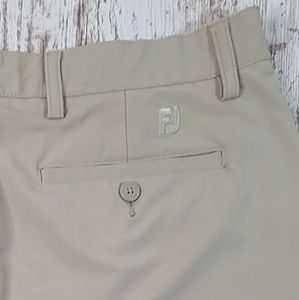 Men's FootJoy FJ Golf Shorts tan size 34